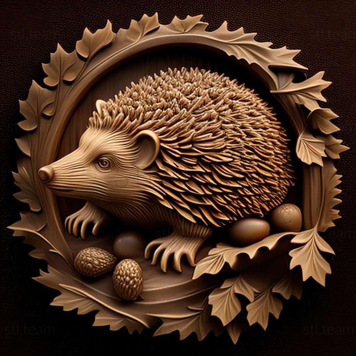 Animals hedgehog